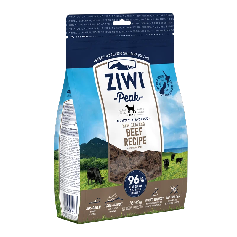 Ziwi Peak Dog Air-Dried Beef 454g